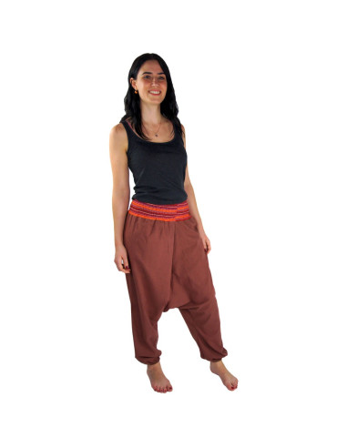 Jessie Wide Leg Pant, Marsala Red