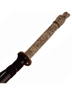 Immortal Katana with ivory handle 2