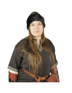 Green Ulf Viking Cap