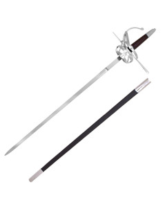 rapier sword with scabbard
