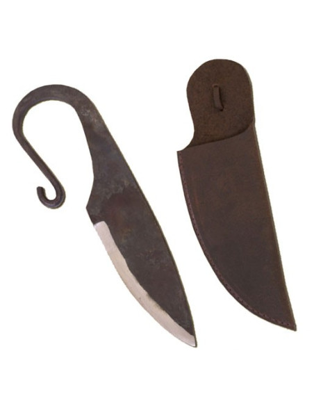 Viking knife, hand forged