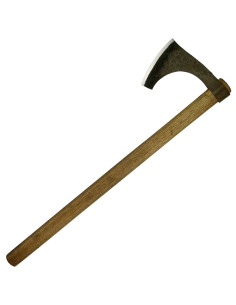 aged viking ax