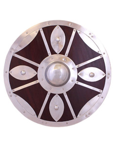 Rimmed Viking shield