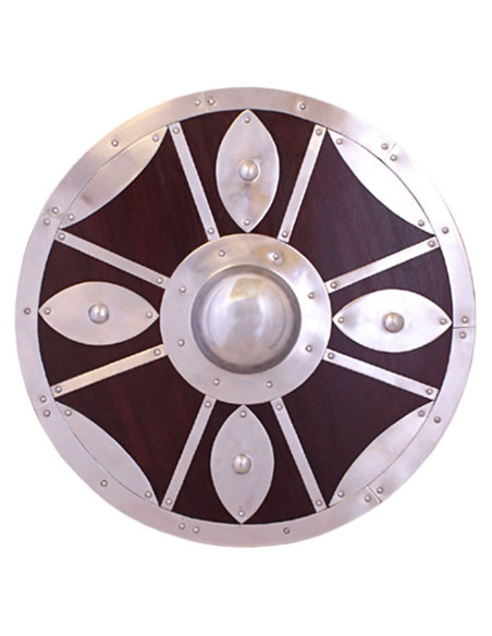 Rimmed Viking shield