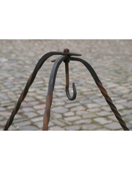 hand forged tripod