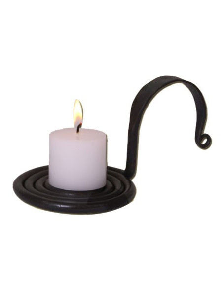 hand forged candle holder