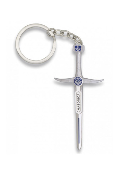Masonic Sword Keychain