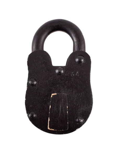 medieval rustic padlock