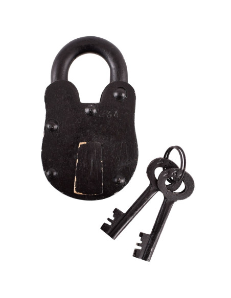 medieval rustic padlock