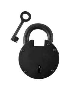 medieval dungeon padlock