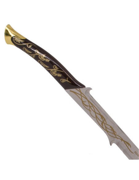 Fantastic sword with desktop base