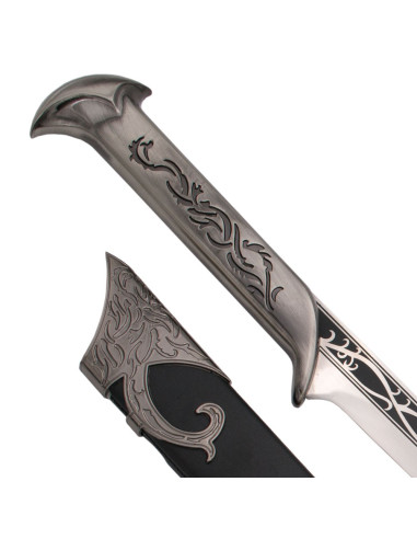 Fantastic sword with engravings (72 cms.)