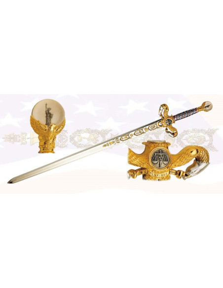 American Sword in Gold