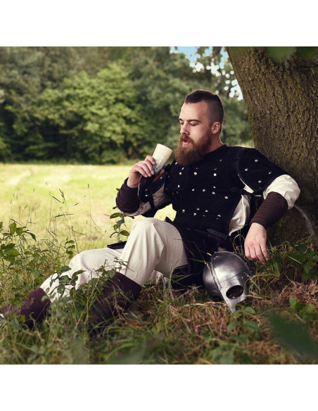 Viking helmet with eye protector