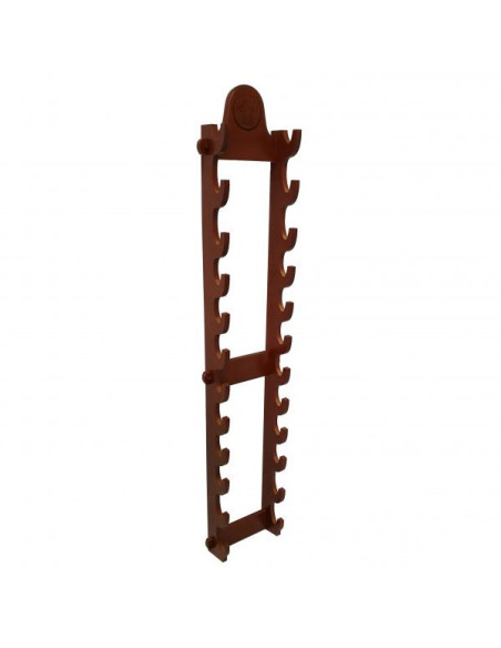 Exhibitor of 12 pistols to hang on the wall