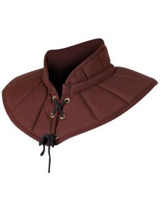 Padded lace-up gorget