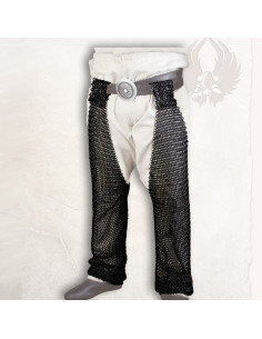 Medieval chain mail legs