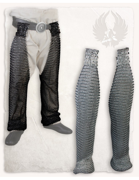 Medieval chain mail legs Medieval chain mail legs