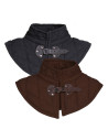 Padded gorget with buckle