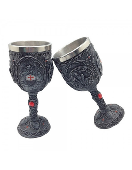 Chalice Knights Templar, 18 cms. Chalice Knights Templar, 18 cms.
