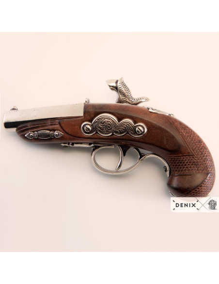 Silver Percussion Philadelphia Deringer Pistol