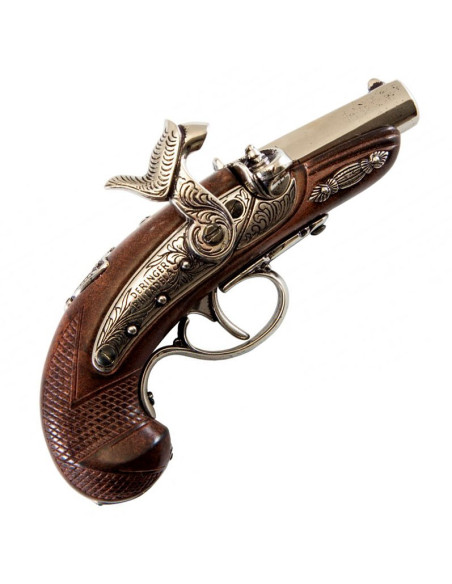 Silver Percussion Philadelphia Deringer Pistol