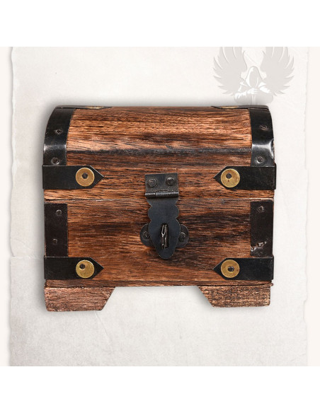 Medieval chest with colored stones (10x7 cms.) Medieval chest with colored stones (10x7 cms.)