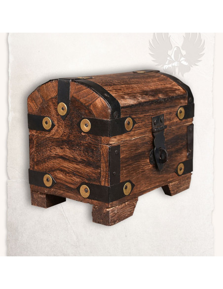 Medieval chest with colored stones (10x7 cms.) Medieval chest with colored stones (10x7 cms.)