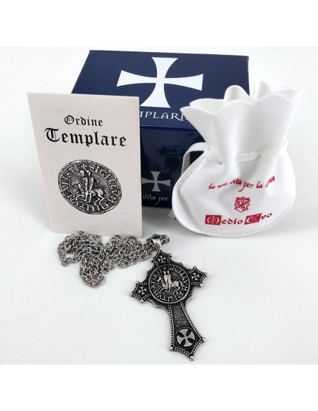 Cross pendant Knights of the Temple