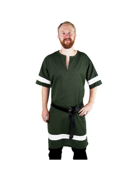 Green-White Roman Tunic Green-White Roman Tunic