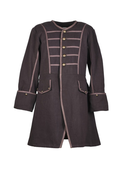 Brown Blackbeard Pirate Jacket