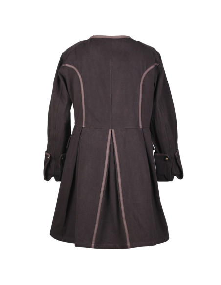 Brown Blackbeard Pirate Jacket