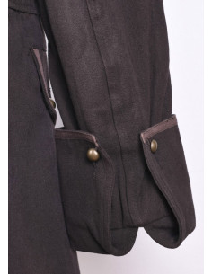 Brown Blackbeard Pirate Jacket