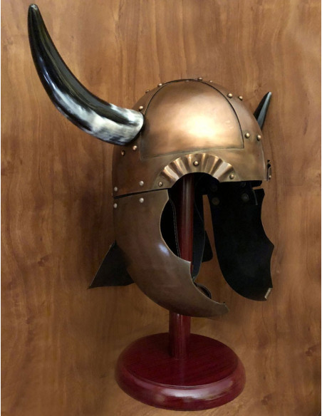 Viking helmet with wings and horns
