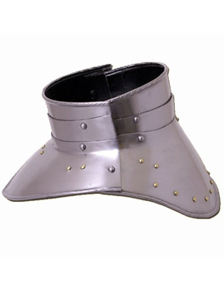 Adjustable 13th century French gorget