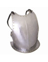 Medieval steel breastplate, adjustable