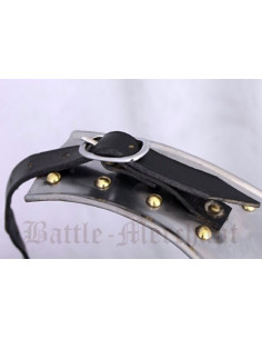 Medieval steel breastplate, adjustable 2