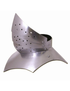 Adjustable 15th century Gothic gorget 2