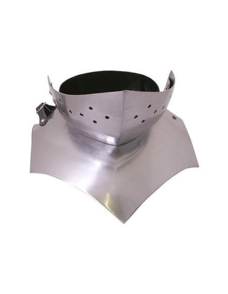 Adjustable 15th century Gothic gorget