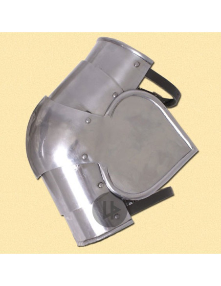 Pair of medieval steel elbow pads