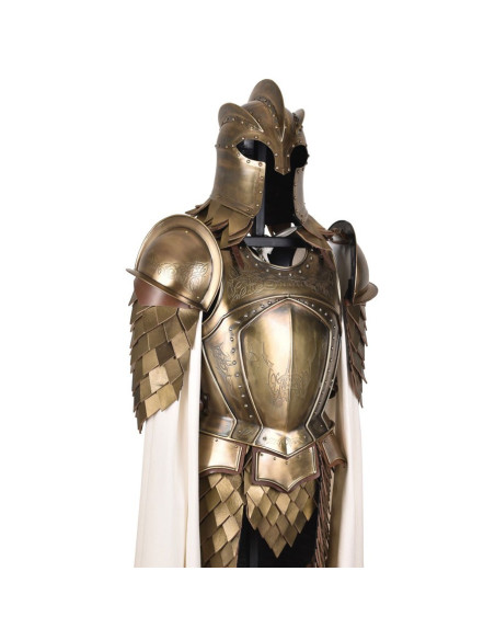 Royal Guard armor brass steel