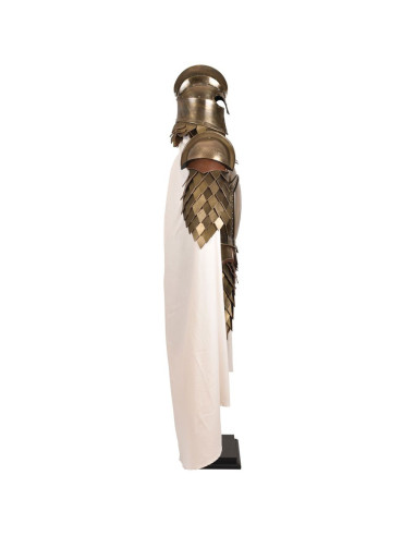 Royal Guard armor in natural size, brass-plated steel ⚔️ Medieval Shop