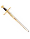 Golden Carlos V sword, stainless steel