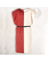 Medieval surcoat Ignaz, Red-Cream