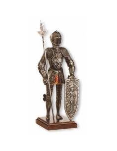 Miniature medieval knight armor Eagle, 42 cms.
