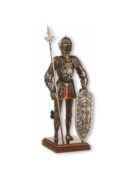 Miniature medieval knight armor Eagle, 42 cms.