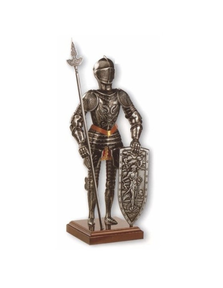 Miniature medieval knight armor Eagle, 42 cms.