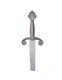 Alfonso X rustic sword, fist ribs