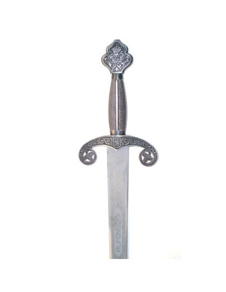 Alfonso X rustic sword, fist ribs