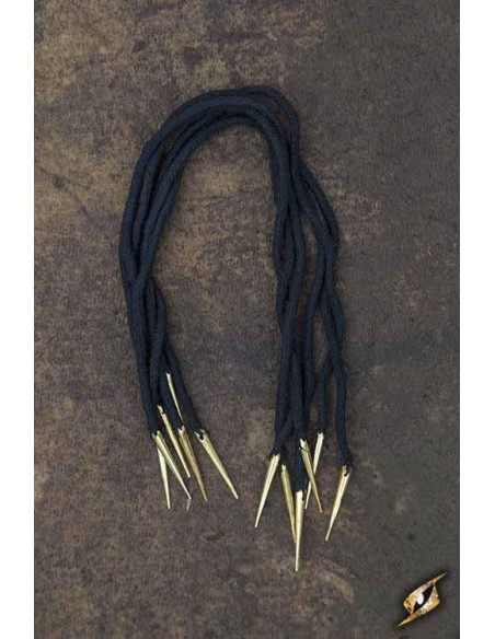 Set of 6 cords with struts Set of 6 cords with struts